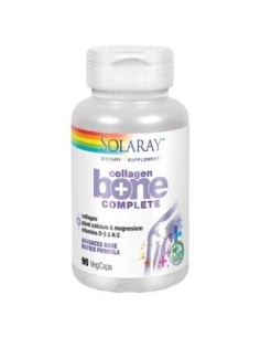 Collage Bone Complete Solaray - 90 Vegcaps para tus huesos