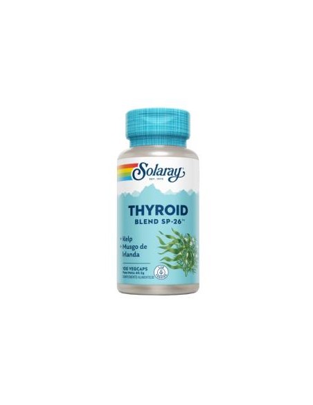 Ty-Blend SP-26™ Solaray - 100 Vegcaps para Energía Natural
