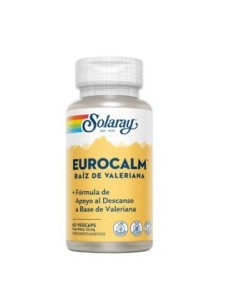Eurocalm™ 60 Vegcaps by Solaray – Natural Stress Relief Supplement