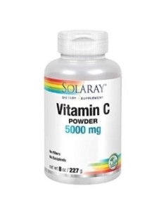 Vitamina C No Ácida en Polvo Solaray 227 g – Salud Natural