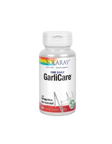 Garlicare 12.000 Mcg/G - 60 Comprimidos de Solaray