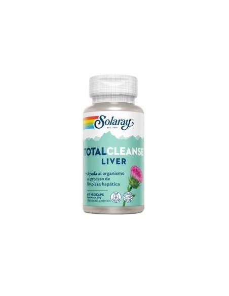 Total Cleanse Liver- 60 Vegcaps de Solaray