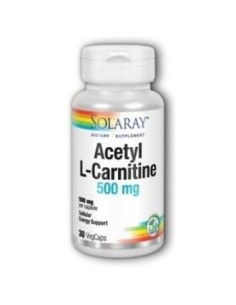 Acetyl L-Carnitine 500Mg. 30Cap. de Solaray