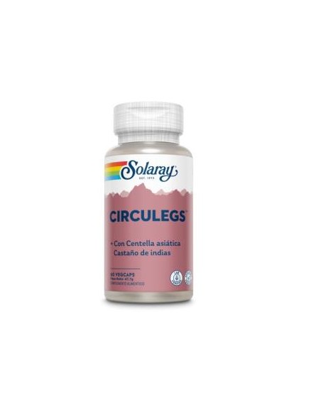 Circulegs™ Solaray 60 Vegcaps – Support Circulation & Veins