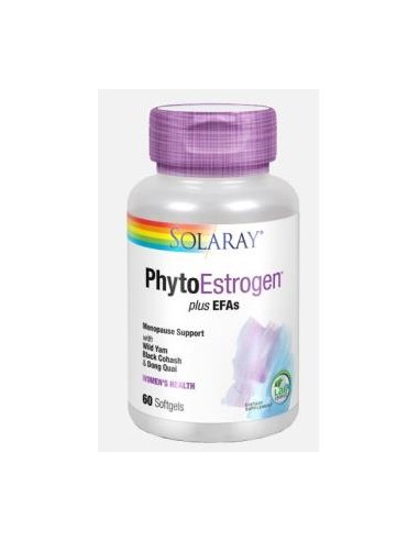 Phytoestrogen Plus Efas  - 60 Perlas de Solaray
