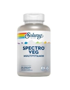 Vegetarian Spectro Solaray - 180 Vegcaps para tu bienestar