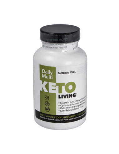 Keto Living Daily Multi 90 Caps. de Natures Plus