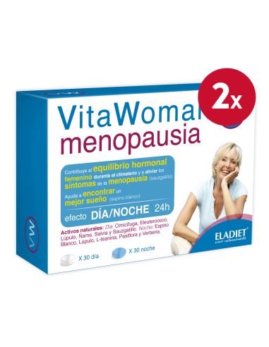 Pack Vita Woman Menopausia 2 uds - 60 Comprimidos Eladiet