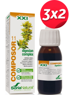 Pack 3X2 Composor 11 Digeslan Complex XXI 50ml Oferta