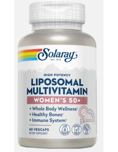 Multivitamínico Liposomal Solaray para Mujeres +50 – 60 Vegcaps