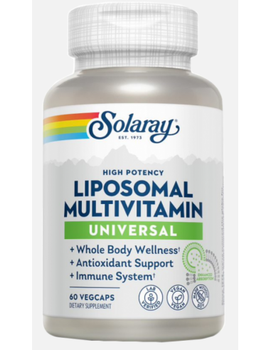 Universal Liposomal Multivit.- 60 Vegcaps de Solaray