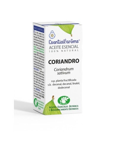Aceite Esencial Coriandro Semilla 10 Ml De Esential Aroms