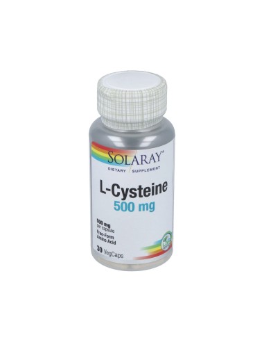 L-Cysteine 500Mg. 30Cap. de Solaray