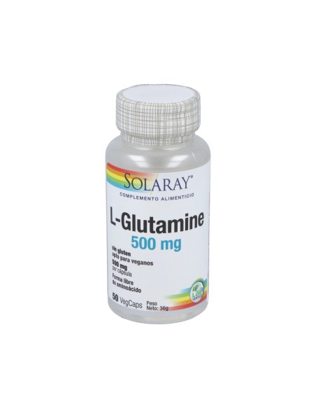 L-Glutamine 500Mg. 50Cap. de Solaray