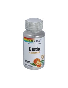 Biotin 1000Mcg. 100 ComprimidosSublinguales de Solaray