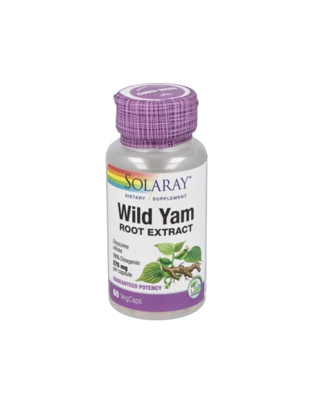 Wild Yam (Mexican Yam) 60Cap.** de Solaray