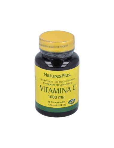 Vit. C 1000Mg + Escaramujo (Accion Ret.) 60Comp.
