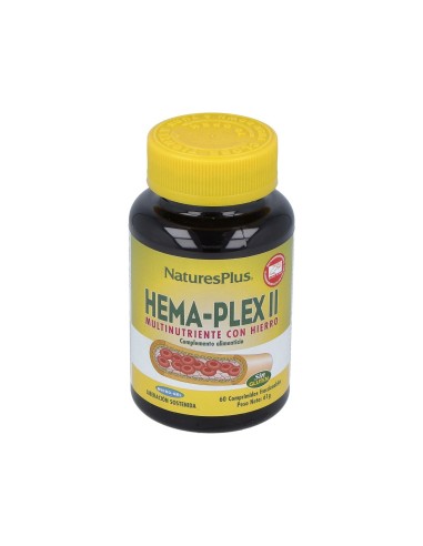 Hema-Plex Ii (Accion Retardada) 60 Comp.