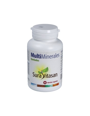 Multi Minerales Quelados 90Cap. de Sura Vitasan
