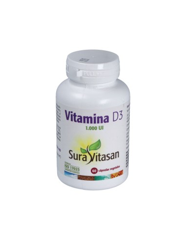 Vitamina D3 1.000Ui 60Cap.