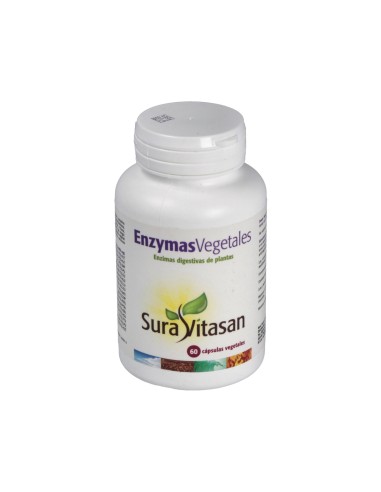Enzymas Vegetales 60Cap. de Sura Vitasan