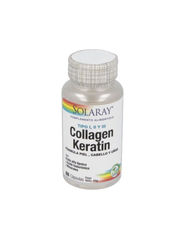 Collagen Keratin 60Comp. de Solaray