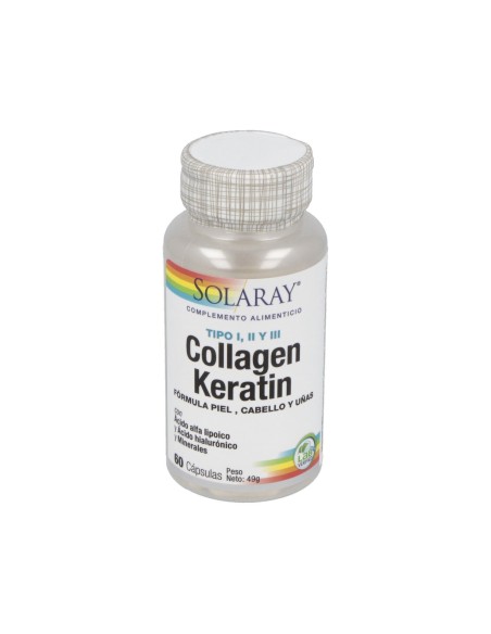 Collagen Keratin 60Comp. de Solaray