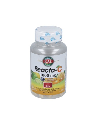 Reacta-C 1000Mg. 60Comp. Kal de Solaray