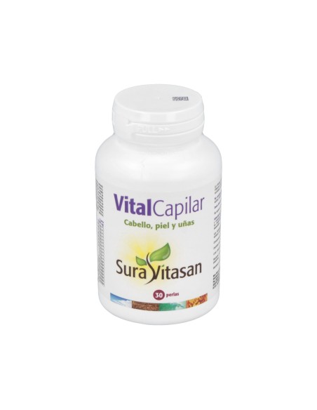 Vital Capilar Cabello,Piel Y Uñas 30Perlas de Sura Vitasan