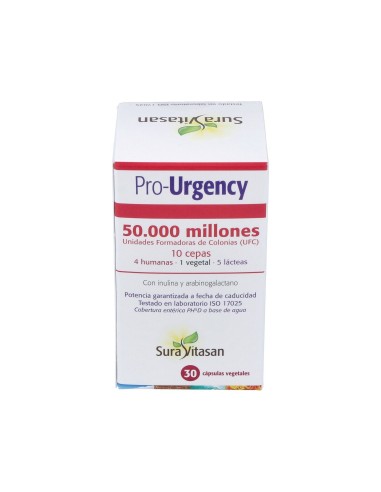 Pro-Urgency 30Cap. (Refrigeracion) de Sura Vitasan