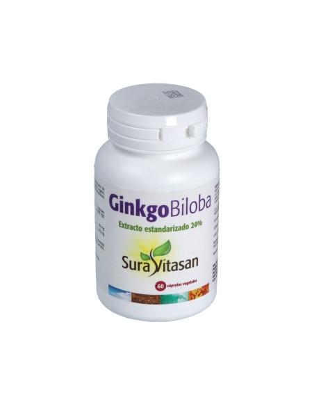 Ginkgo Biloba Estandarizado Al 24% 60Cap.