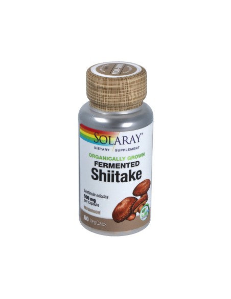 Shiitake 500Mg. 60Cap.Veg de Solaray
