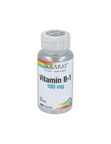 Vit. B1 100Mg. 100Cap. de Solaray
