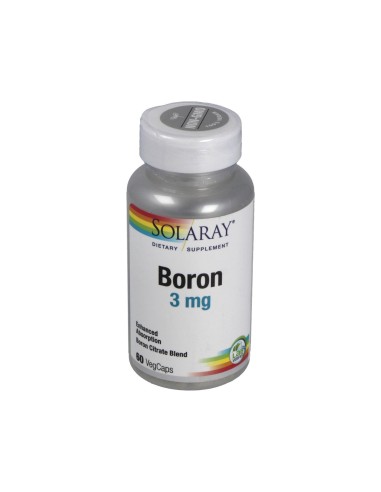 Boro Citrato  60Cap.Veg de Solaray
