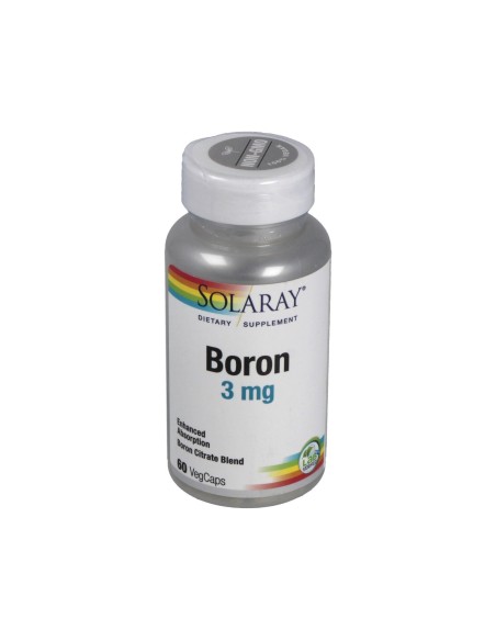 Boro Citrato  60Cap.Veg de Solaray