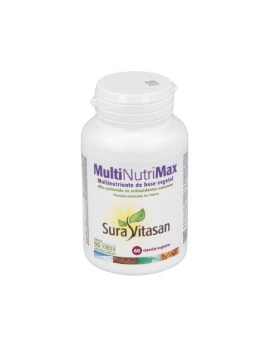 Multi Nutri Max Multinutriente Base Vegetal 60Cap. de Sura Vitasan