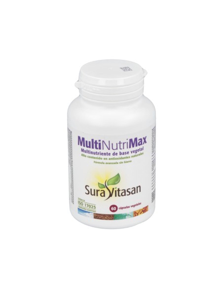 Multi Nutri Max Multinutriente Base Vegetal 60Cap. de Sura Vitasan