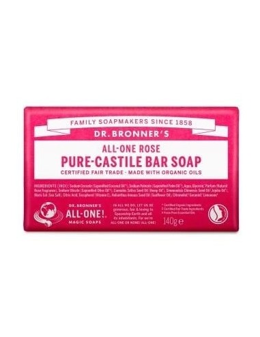 Jabon En Pastilla Rosas 140Gr.