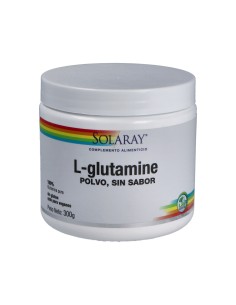 L-Glutamine Sabor Neutro Polvo 300Gr. de Solaray