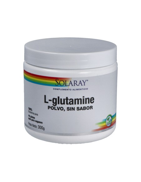L-Glutamine Sabor Neutro Polvo 300Gr. de Solaray