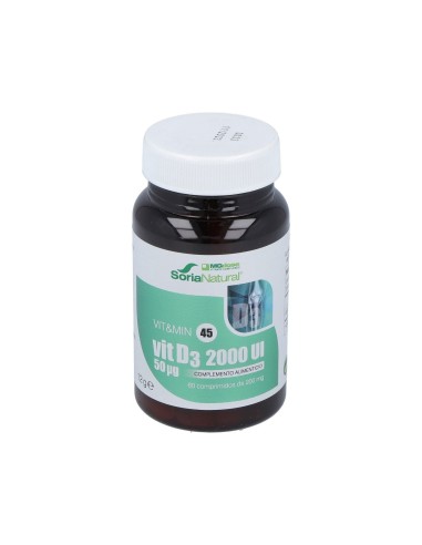 Vit D3 2000Ui 60Comp. de Mgdose