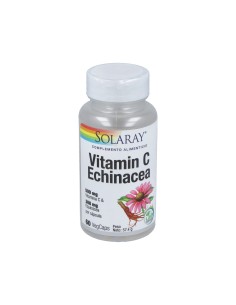 Vitamina C 500Mg + Echinacea 300Mg. 60Cap. de Solaray