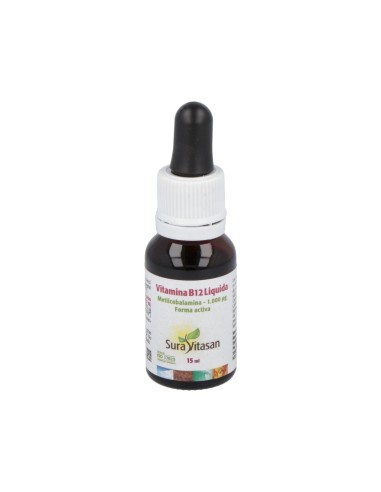 Vitamina B12 Liquida 15Ml. de Sura Vitasan