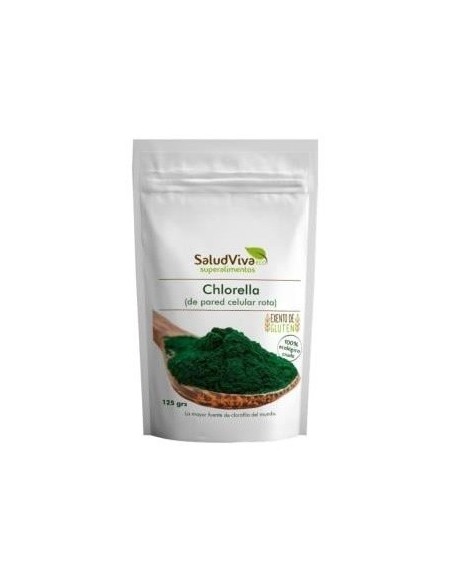 Chlorella 125Gr. Eco Sg S/A Vegan de Salud Viva
