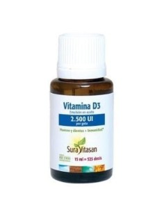 Vitamina D3 2.500Ui 15Ml. de Sura Vitasan