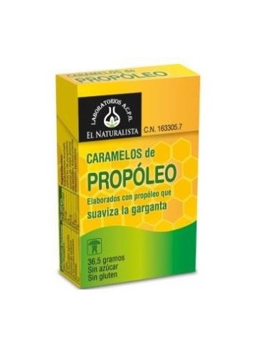 Caramelos Propoleo Expositor 20X36Gr. de El Naturalista