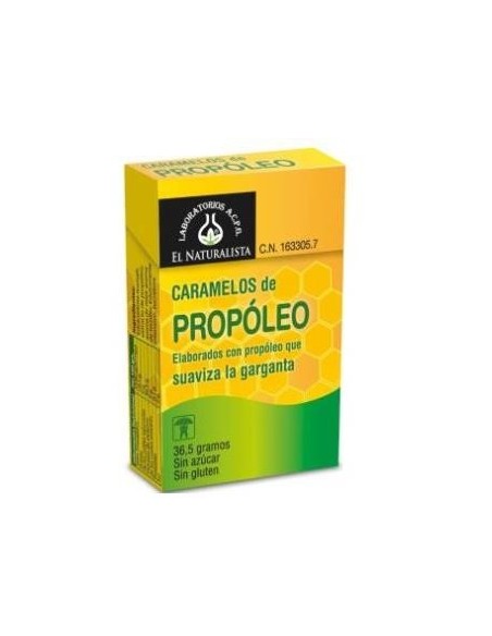 Caramelos Propoleo Expositor 20X36Gr. de El Naturalista
