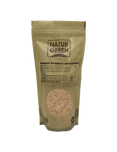 Arroz Basmati Integral Bio 500 Gr de Naturgreen
