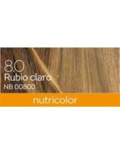 Tinte Light Blond Dye 140 Ml Rubio Claro ·8.0 de Biokap
