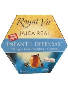Jalea Real Royal Vit Infantil 300Mg. 20Amp de Dietisa